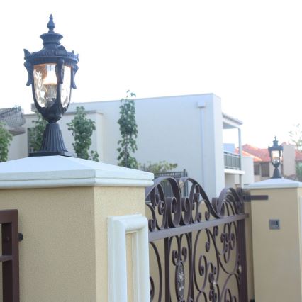 Elstead - Venkovní lampa PHILADELPHIA 1xE27/60W/230V IP44 bronzová